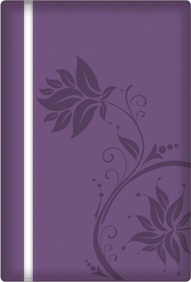 Biblia Mujer Conforme Al Corazon De Dios Duo Tono Morado