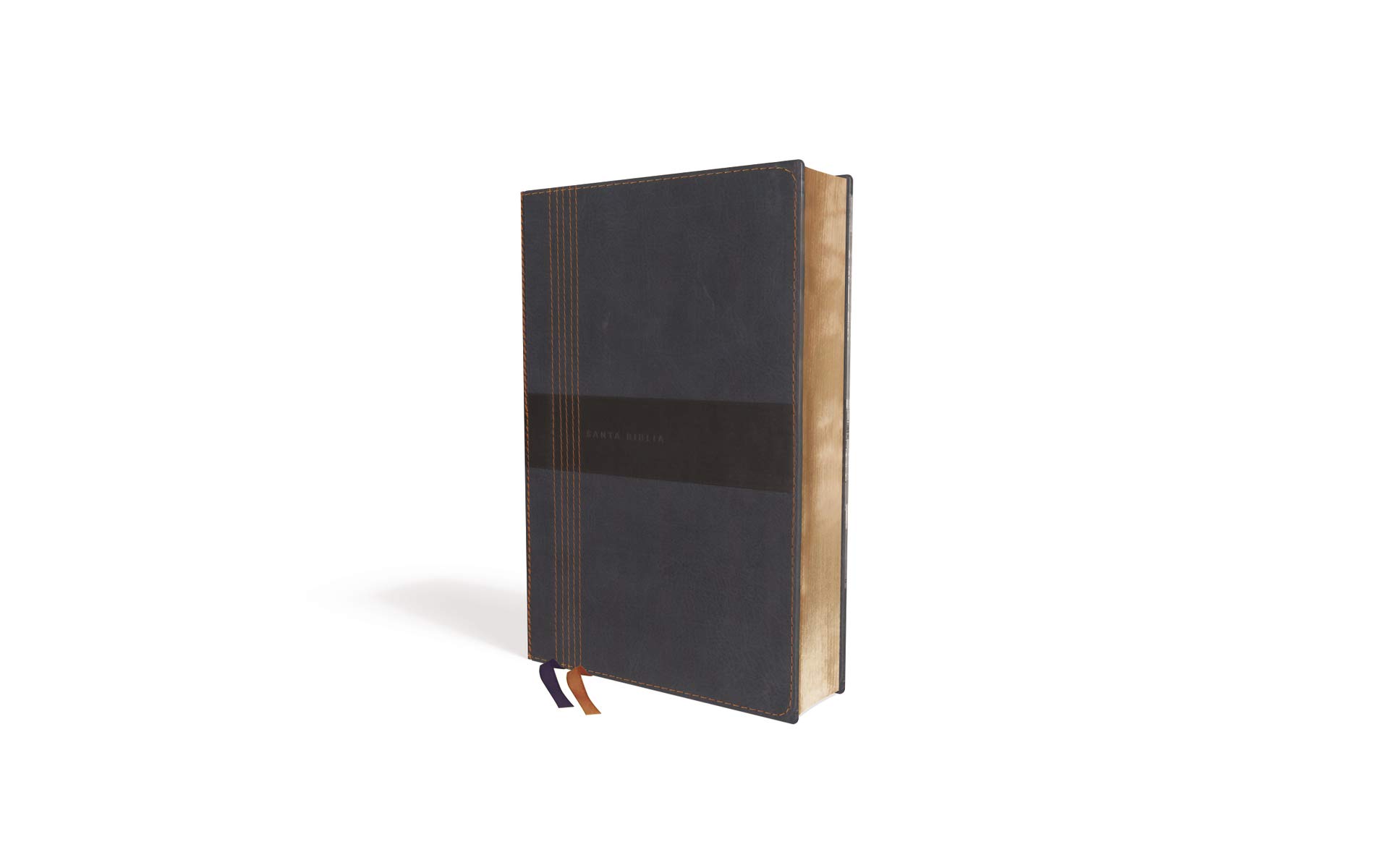 Biblia NBLA Ultrafina, Letra Grande, Tamaño Manual, Leathersoft, Azul, Edición Letra Roja