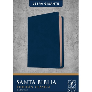 Biblia NTV Edición Clásica Azul lt gigante