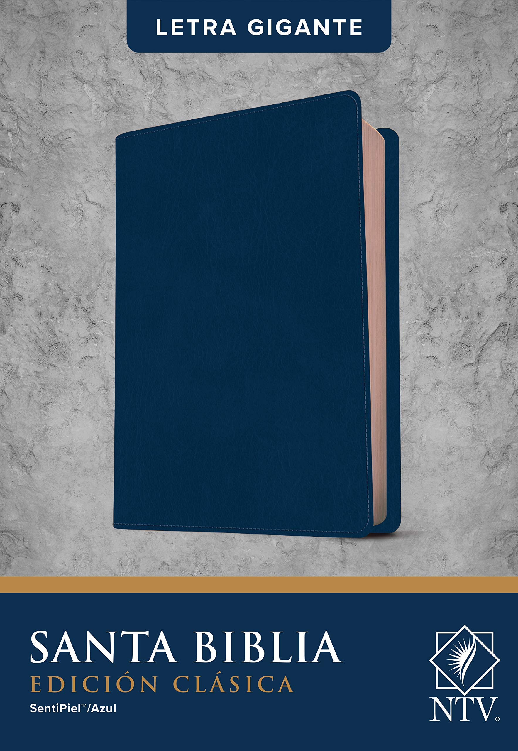 Biblia NTV Edición Clásica Azul lt gigante