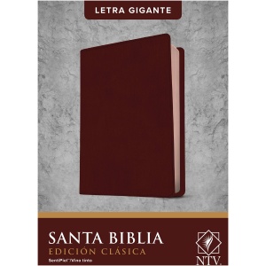 Biblia NTV Edición Clásica Letra Gigante Vino