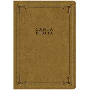 Biblia NTV Edición de Referencia Ultrafina Marrón Letra Grande