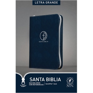 Biblia NTV Edición Zíper Con Referencias Letra Grande