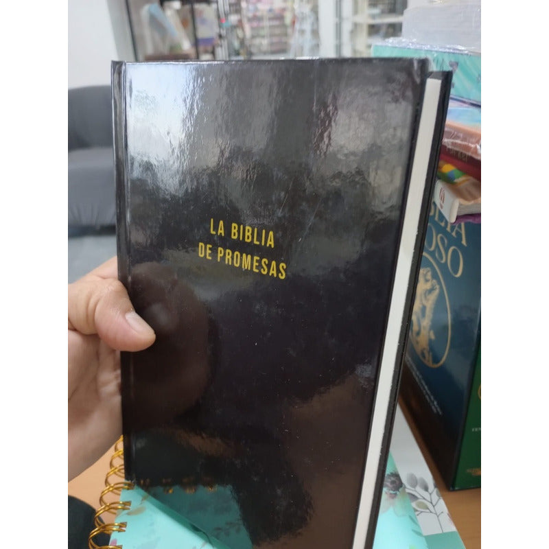 Biblia NVI De Promesas Tapa Dura Negra