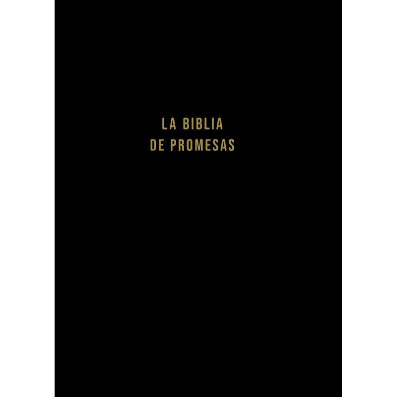 Biblia NVI De Promesas Tapa Dura Negra