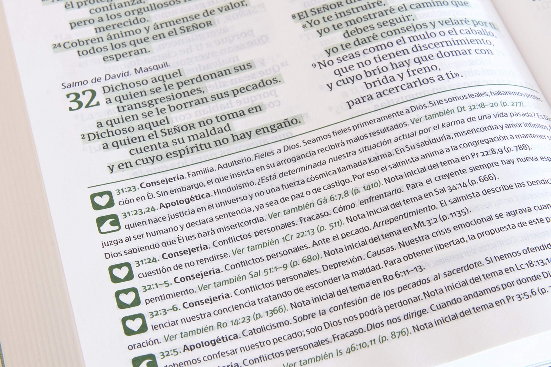 Biblia NVI del pescador letra grande verde tapa dura