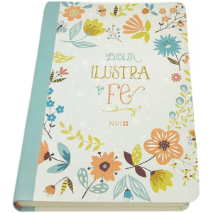 Biblia NVI ilustra tu fe piel italiana