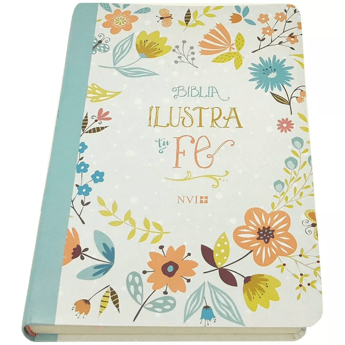 Biblia NVI ilustra tu fe piel italiana