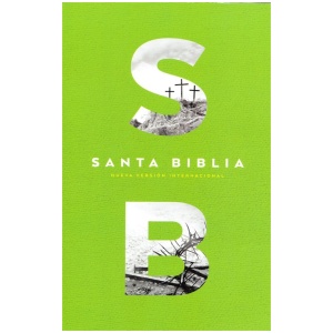 Biblia NVI Mediana Excelencia Ultra fina Rústica Verde