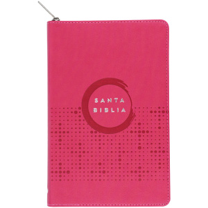 Biblia NVI Ultrafina Cierre Fucsia Letra 8pt