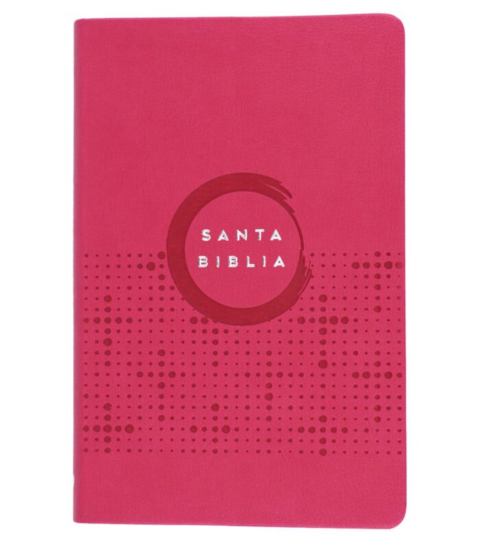 Biblia NVI Ultrafina Fucsia 8pt cuero italiano