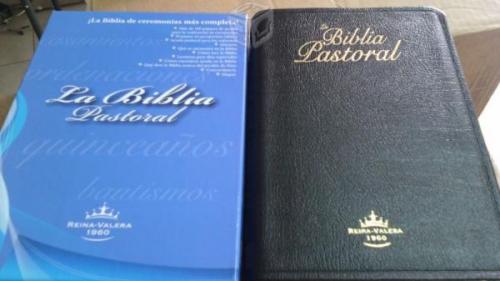 Biblia Pastoral Piel Legítima Letra grande Caja Rvr069clgti