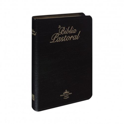 Biblia Pastoral Piel Legítima Letra grande Caja Rvr069clgti