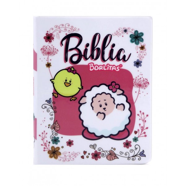 Biblia Pequeña para Niños Borlitas con ilustraciones RV1960