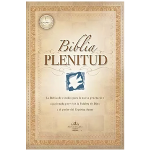 Biblia Plenitud Tamaño Manual Rústica