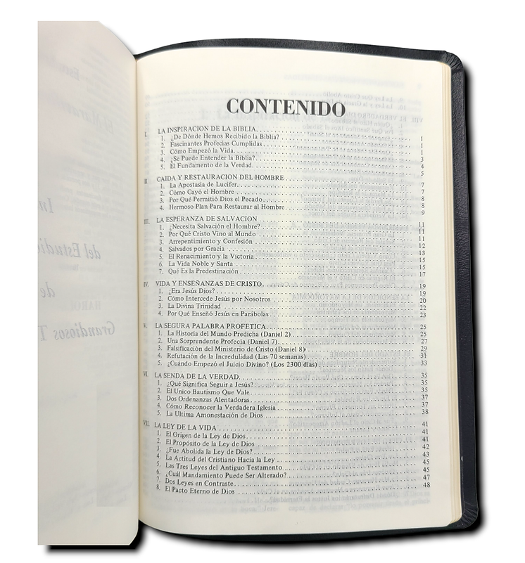 Biblia RV1909/1979 El maravilloso plan de Dios negro 8pt