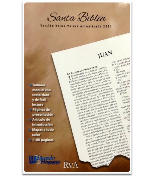 Biblia RVA2015 rojiza piel europea