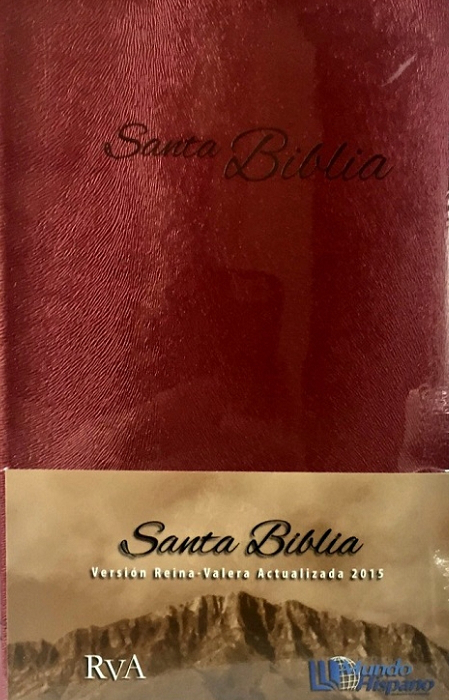 Biblia RVA2015 rojiza piel europea