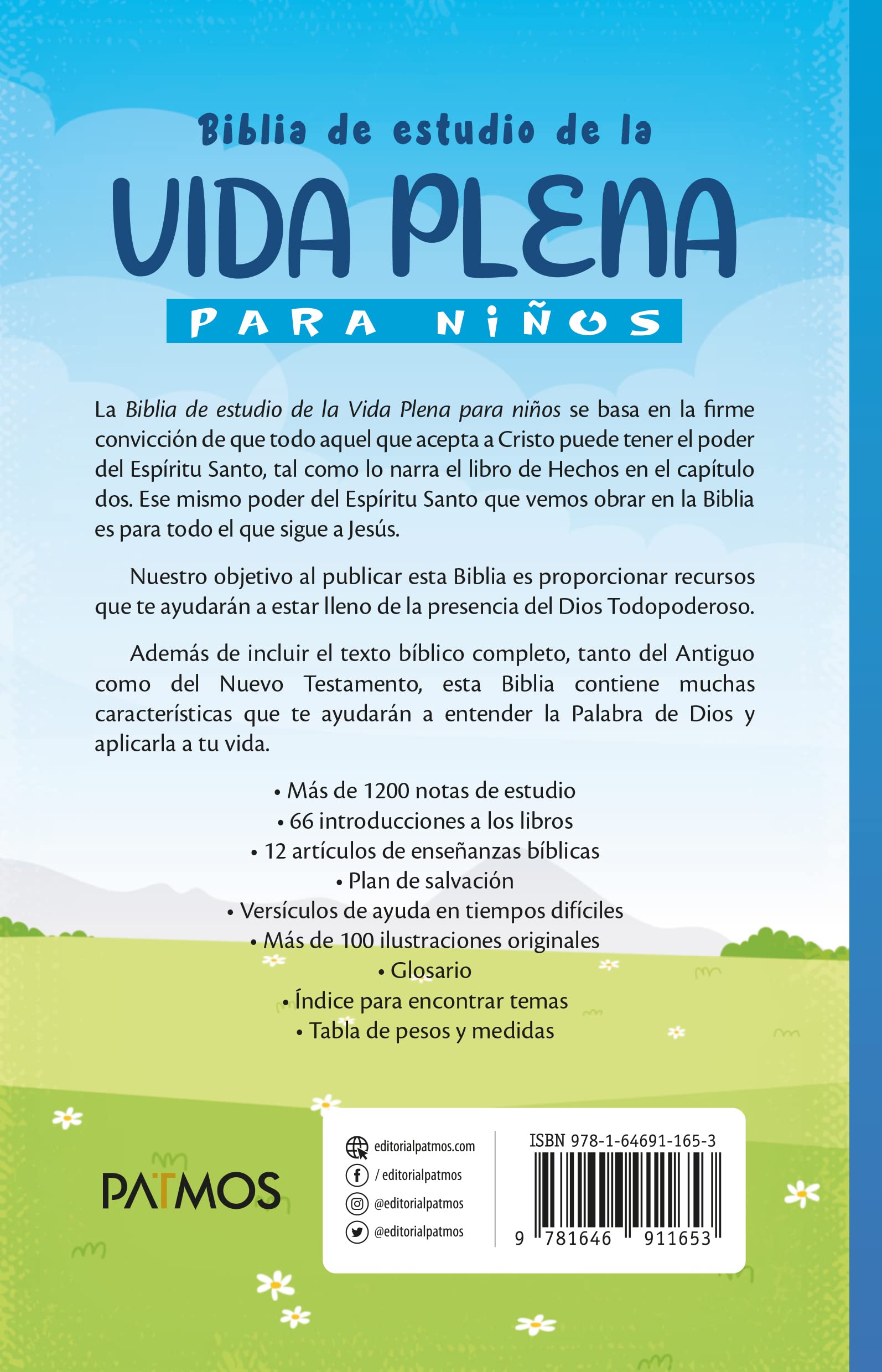 Biblia RVC de Estudio De La Vida Plena Para Niños