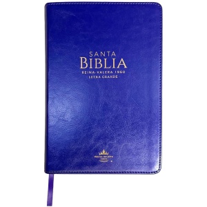 Biblia RVR1960 Clásica morada índice cierre 12.5pt 065PJR