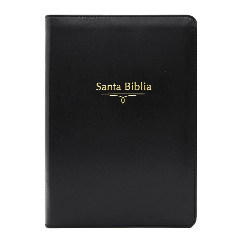 Biblia RVR1960 Letra Gigante Negro 14 pt cierre