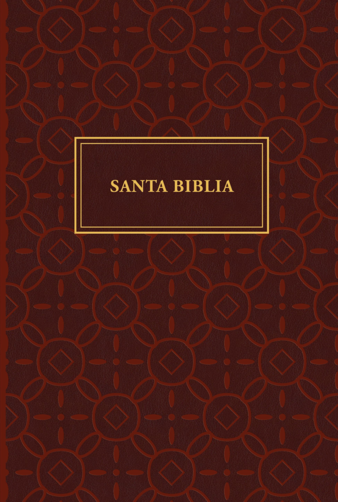 Biblia RVR1960 Letra Gigante Neutral Símil Piel 14pt
