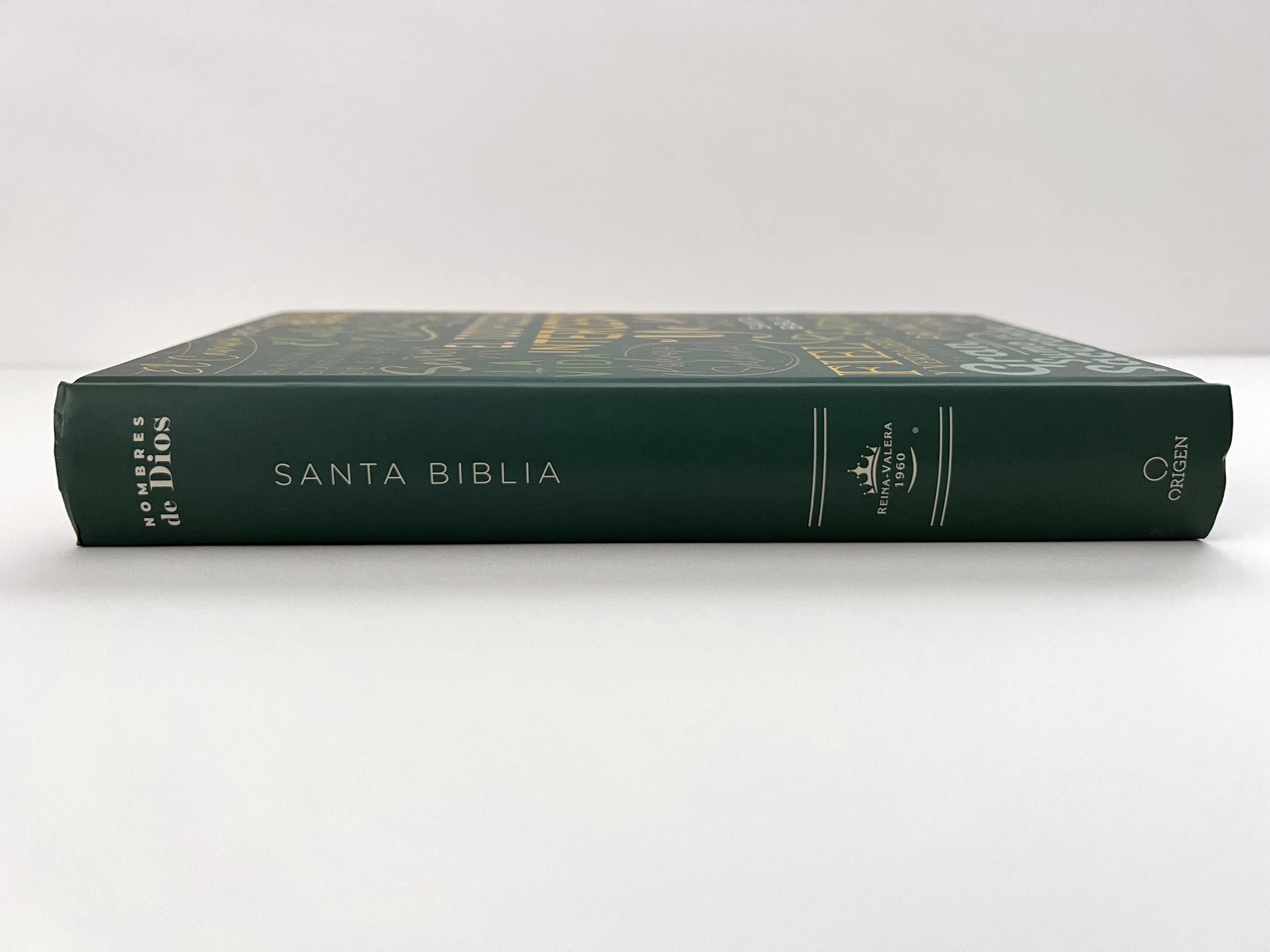 Biblia RVR1960 Letra Grande Manual Nombres De Dios Tapa Dura 10.5pt PJR