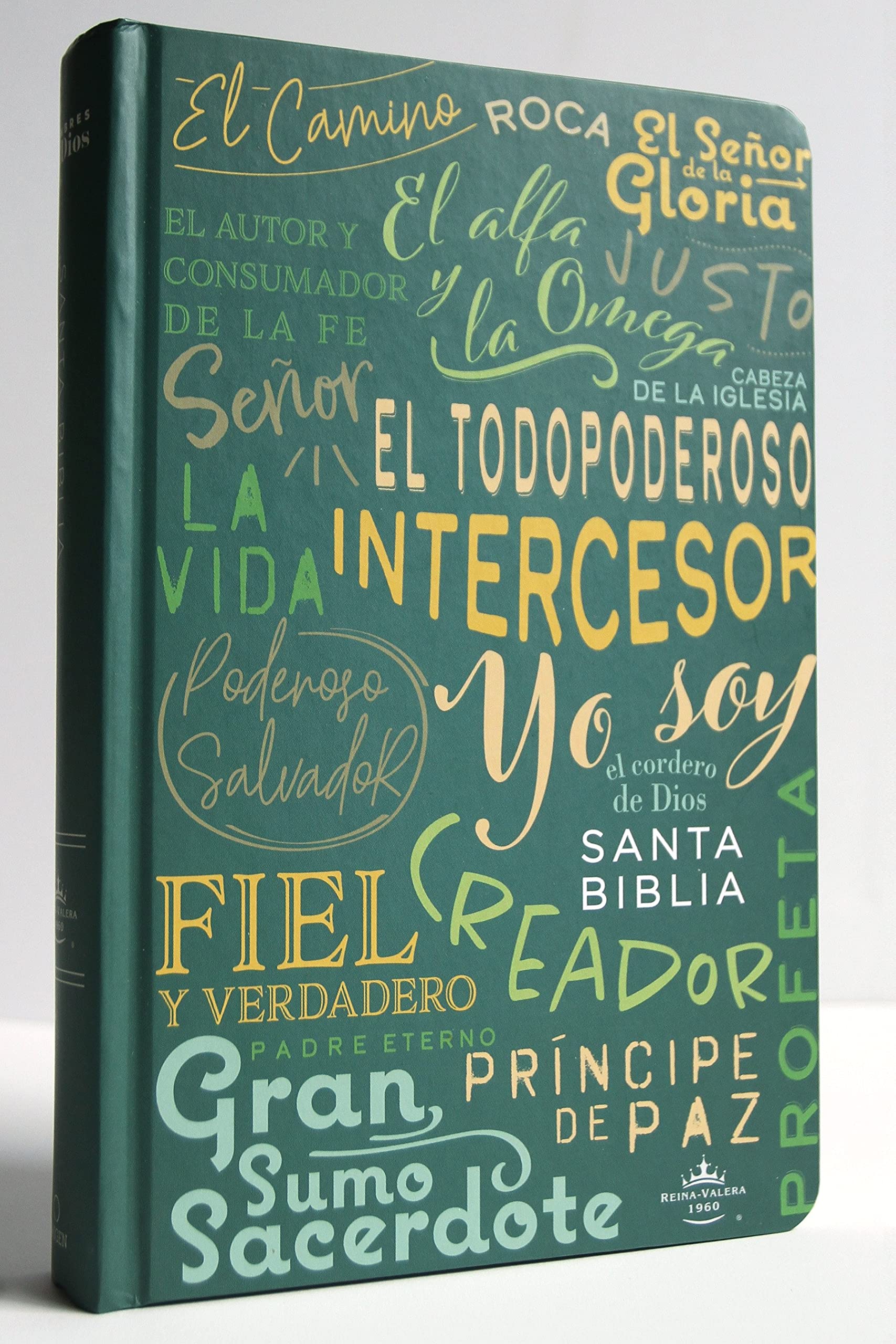 Biblia RVR1960 Letra Grande Manual Nombres De Dios Tapa Dura 10.5pt PJR