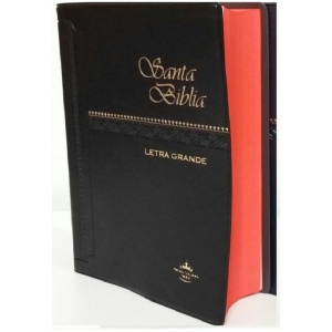Biblia Rvr1960 Vinil Color Negro Letra 8 puntos