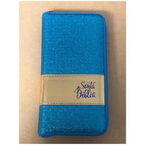 Biblia RVR60 035XZ Mediana Azul