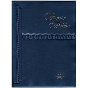 Biblia RVR60 chica vinil concordancia azul RVR042c