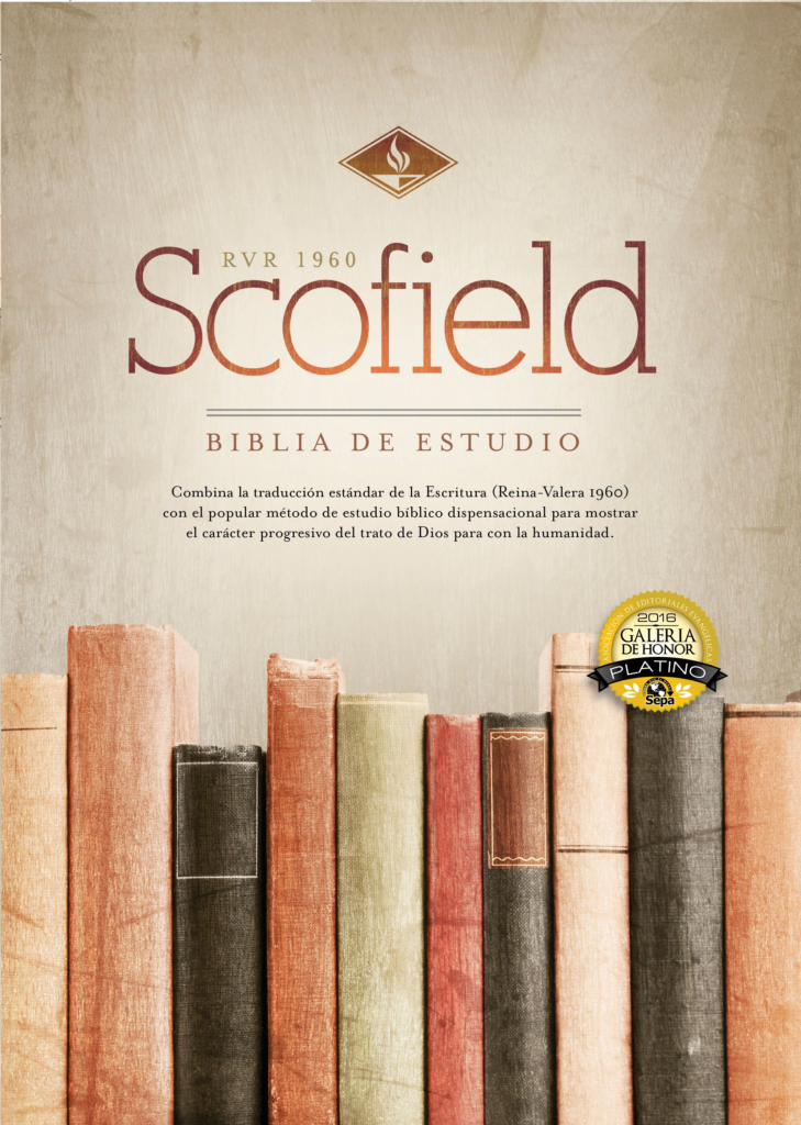 Biblia RVR60 de estudio Scofield simil piel color verde y ca