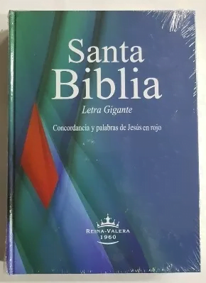 Biblia Rvr60, Letra Gigante, Canto Blanco, Tapa Dura
