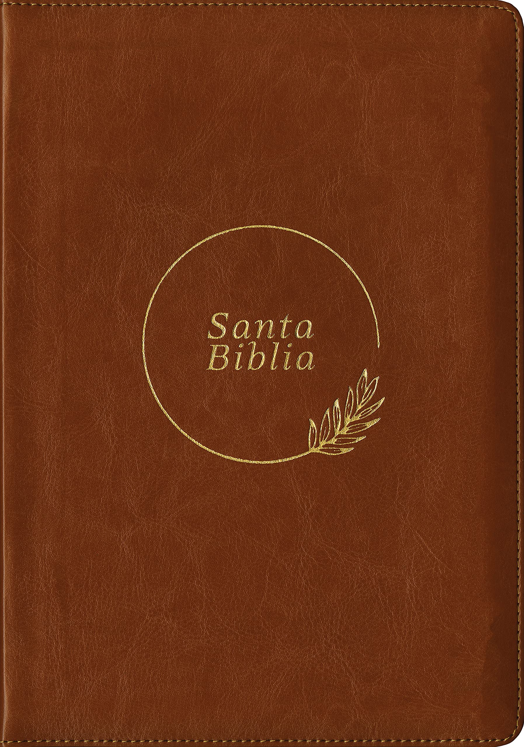 Biblia RVR60 Letra Grande con Cierre Referencias e Índice Café