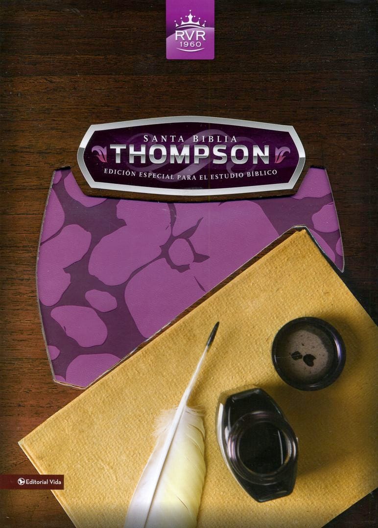 Biblia Thompson edición Especial Estudio Bíblico Rosa