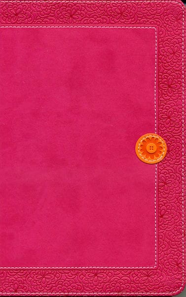 Biblia Un Día A La Vez Nvi, Color Rosa, Piel Italiana