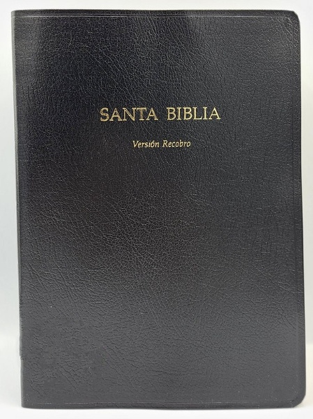 Biblia Versión Recobro Piel Negro 2012