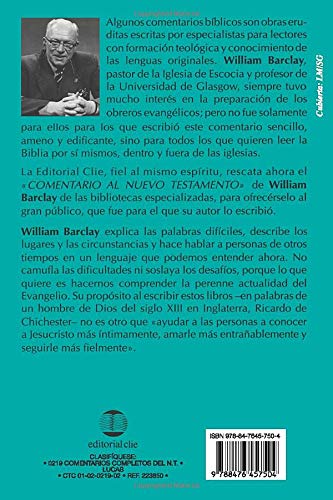 Comentario Al Nuevo Testamento Lucas