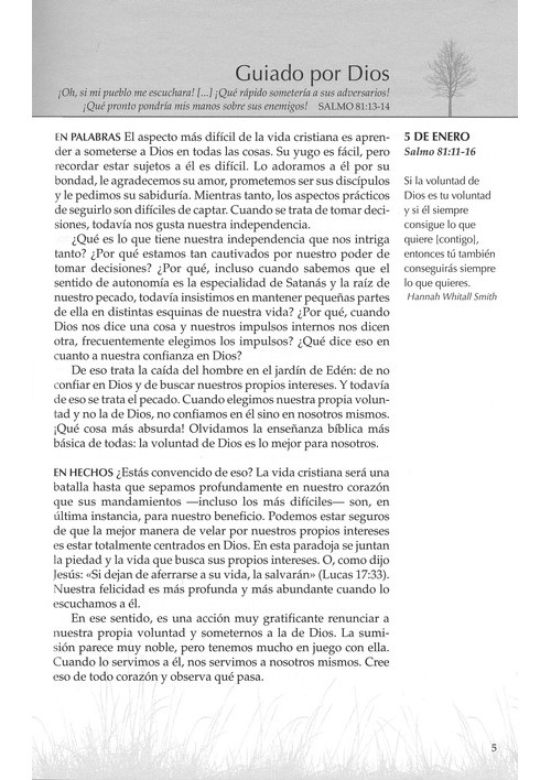 Devocional en un Año Camina con Dios