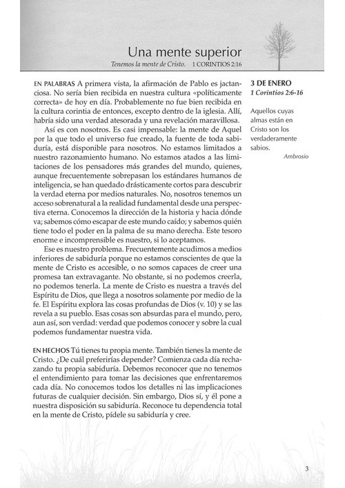 Devocional en un Año Camina con Dios