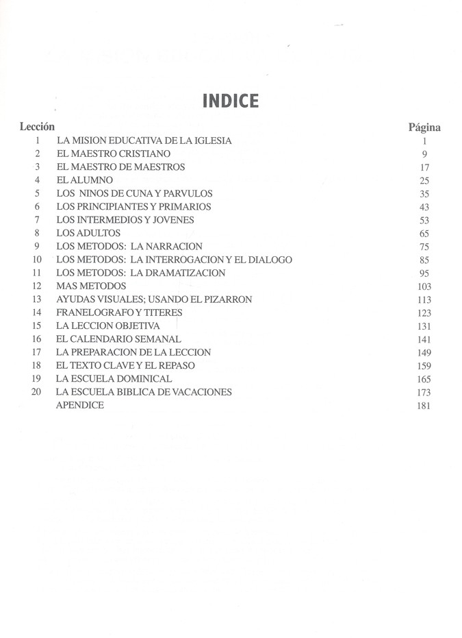 Educación cristiana