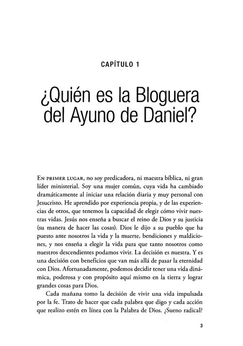 El Ayuno De Daniel: Fortalezca Su Espíritu, Alimente Su Alma