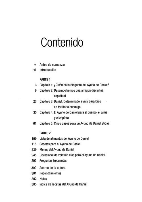 El Ayuno De Daniel: Fortalezca Su Espíritu, Alimente Su Alma