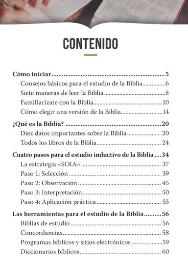 El estudio de la Biblia a tu alcance