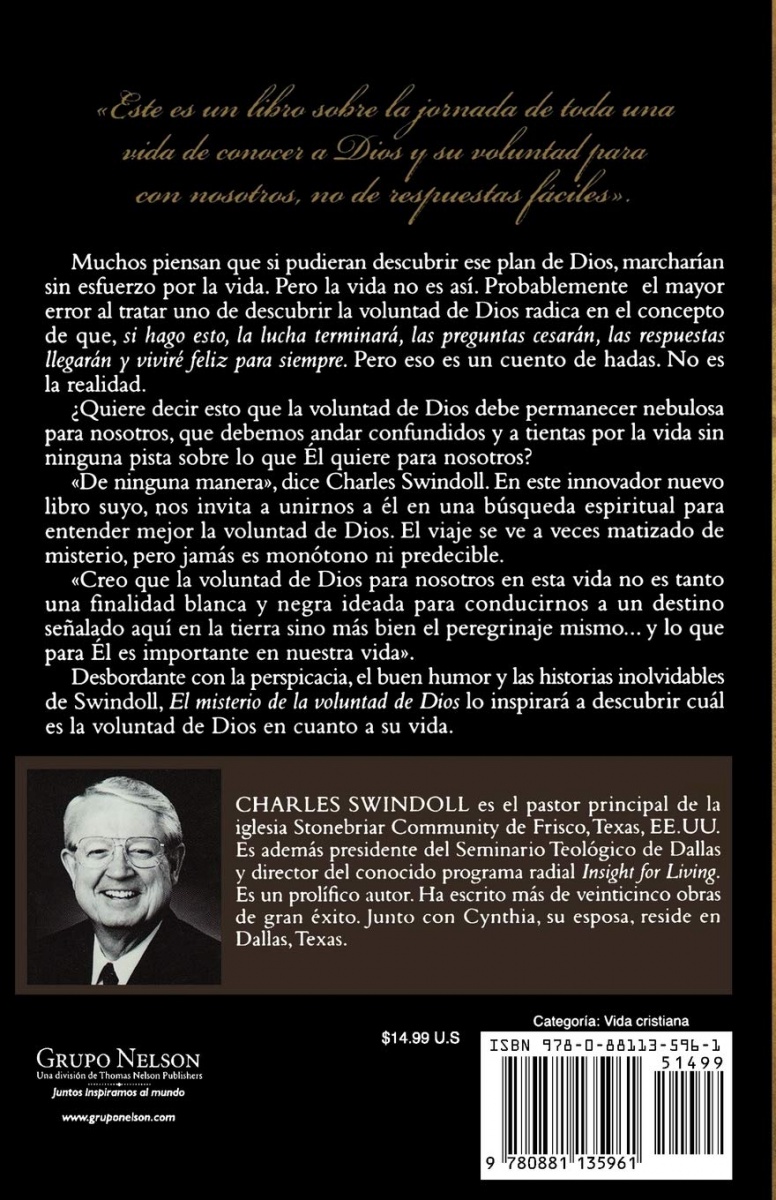 El Misterio De La Voluntad De Dios