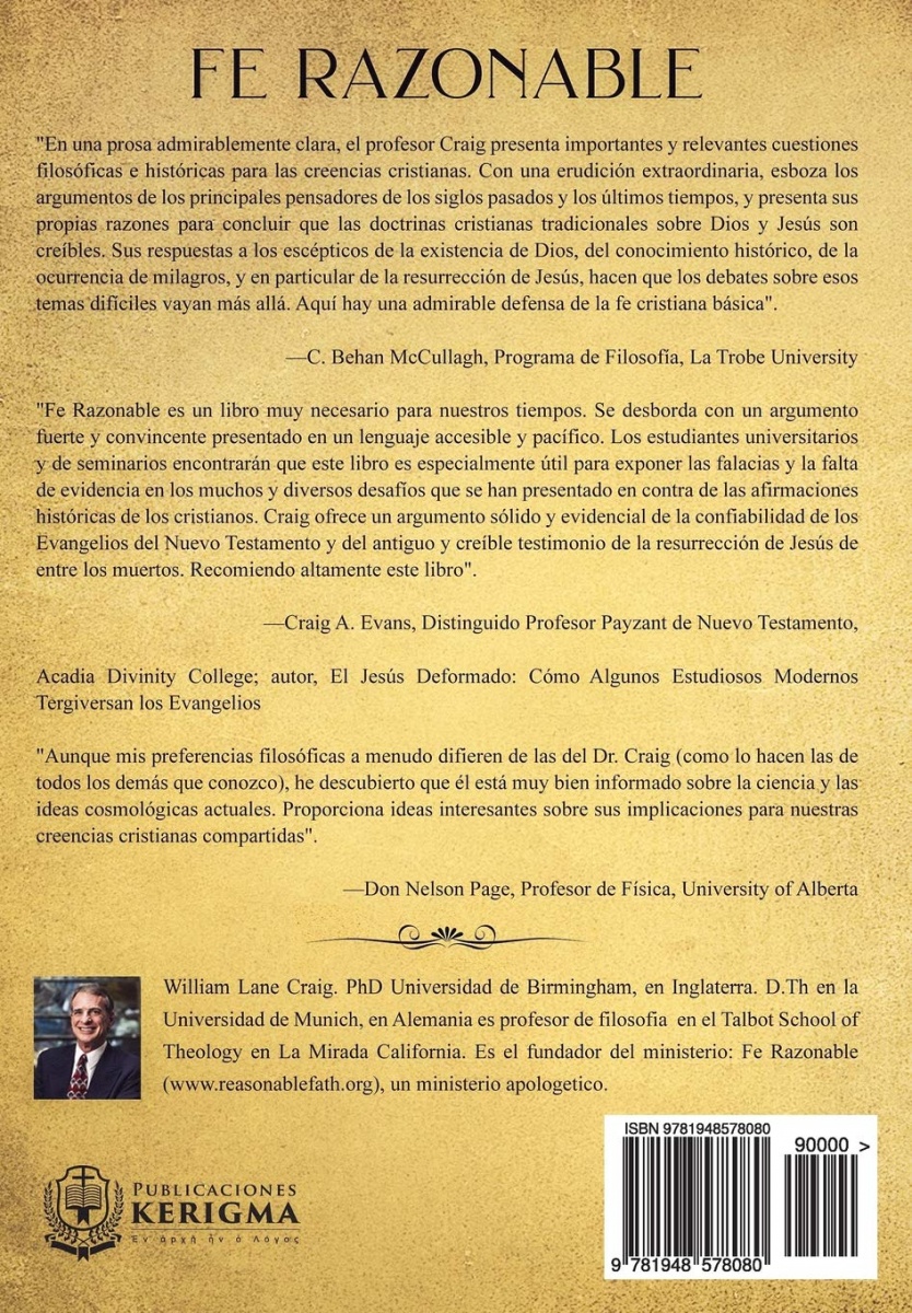 Fe Razonable: Apologetica y Veracidad Cristiana