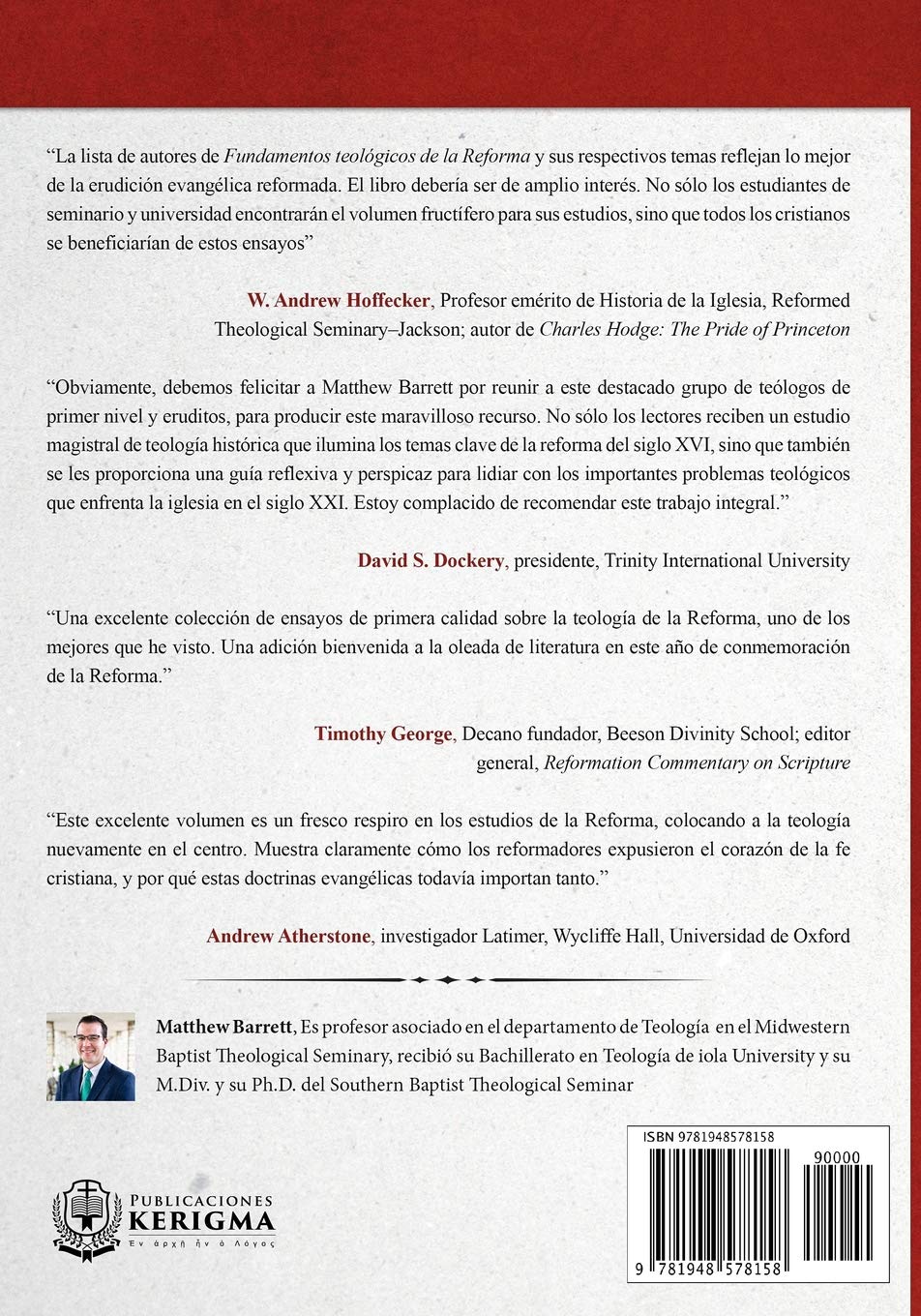 Fundamentos Teológicos de la Reforma