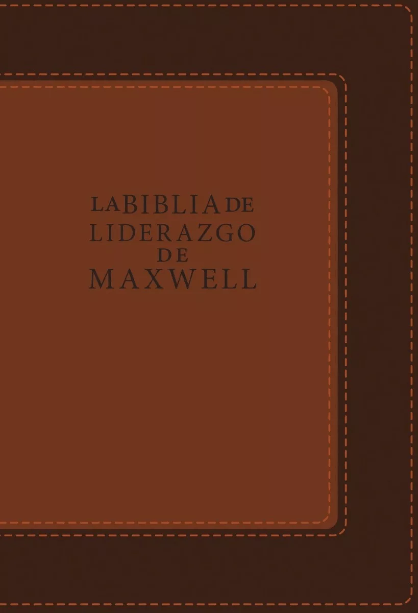 La Biblia De Liderazgo De Maxwell , Imit. Piel, Café