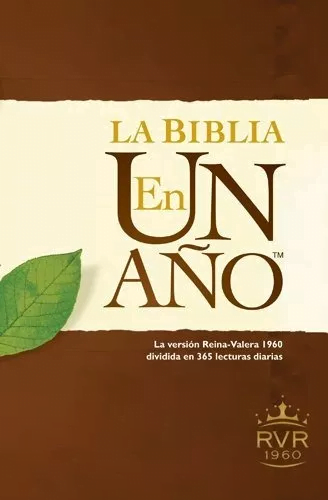 La Biblia En Un Año Reina Valera 1960 Tapa Dura