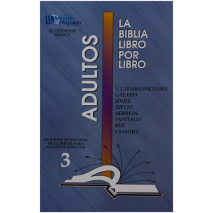 La Biblia Libro Por Libro: Alumnos-adultos Libro 3